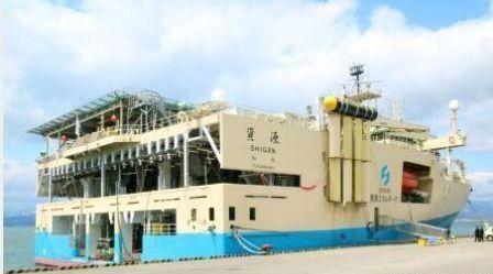 日本资源号勘探船北海道启航