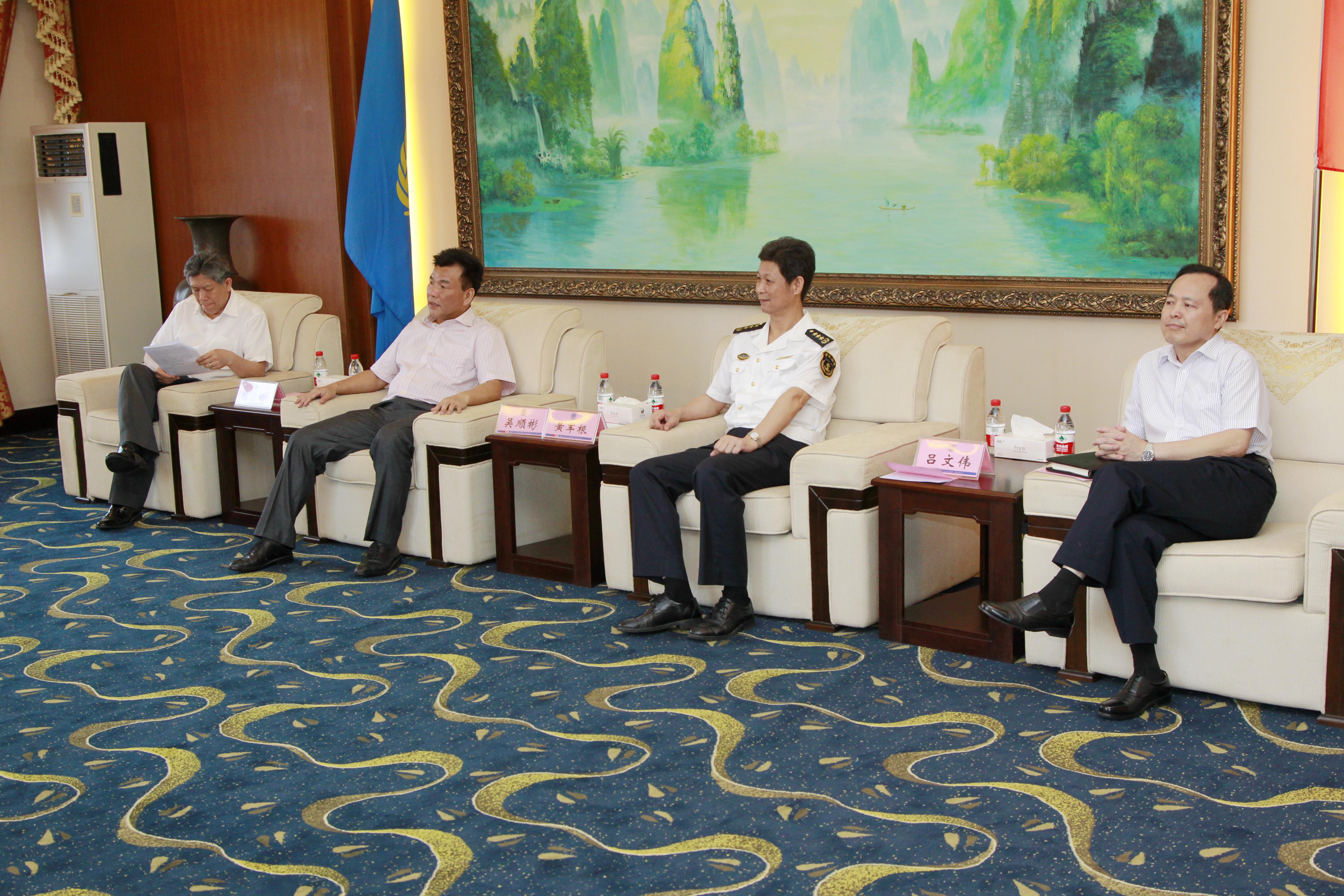 广西海事局与厦门港口管理局开展电子口岸经验