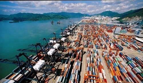 中国港口集装箱吞吐量规模分析