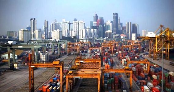 新加坡港口上半年集装箱吞吐量同比下降5%