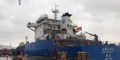 增洲造船江海直达1号试航凯旋归来