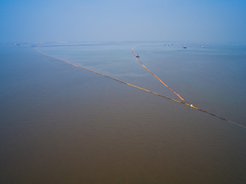 长江下游福姜沙水道航道治理双涧沙守护工程顺利通过竣工验收--中国水