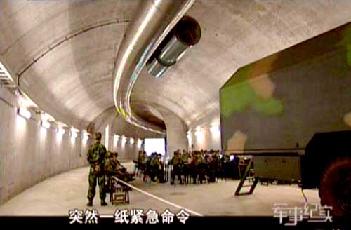 专家:二炮隧道系统在北京军区地下纵横交错
