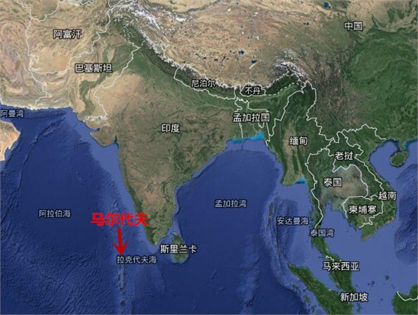 印媒:中印争夺马尔代夫海军基地