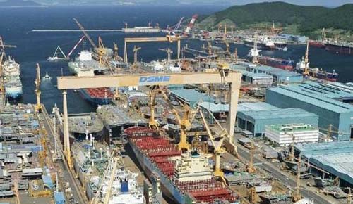 大宇造船2014年接单149亿美元超额完成年度任务