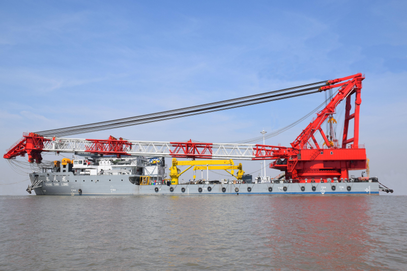 三峡库区装备1000吨应急抢险打捞起重船--中国水运网